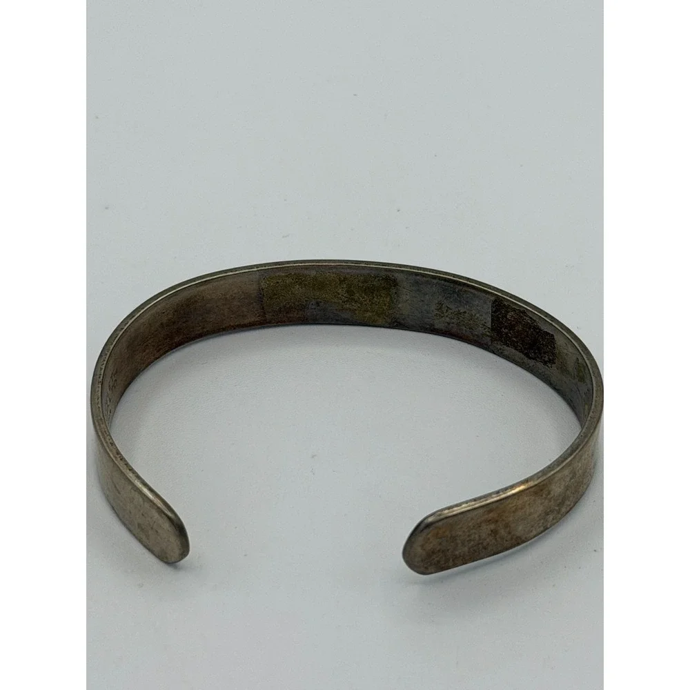 USA Troop Bracelet Vintage Metal Arts Group 1991 Made in USA Cuff Bracelet